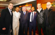 Sir Alex và dàn khách VIP tại Old Trafford