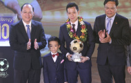 Văn Quyết, Huỳnh Như và Hồ Văn Ý đoạt Quả bóng vàng Việt Nam 2022