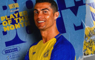 Ronaldo nhận giải thưởng cá nhân đầu tiên tại Saudi Arabia