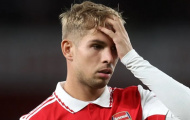 Arsenal ra quyết định gây sốc với Smith Rowe
