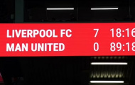Man Utd lẽ ra chỉ thua Liverpool với tỷ số 1-3