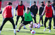 Loạt gương mặt lạ xuất hiện trong buổi tập của Man Utd