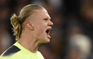 Haaland tỏa sáng giúp Man City tiếp tục bám đuổi Arsenal