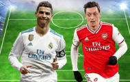 ĐHTB 11 đồng đội hay nhất của Ozil: Người cũ MU, Arsenal góp mặt