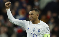 Mbappe vào top 5 tiền đạo hay nhất lịch sử bóng đá Pháp