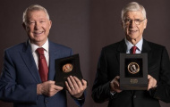 Sir Alex Ferguson và Arsene Wenger được Premier League vinh danh