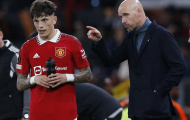 MU hết cách với Garnacho, Ten Hag cho McTominay làm… tiền đạo