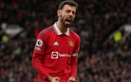 Bruno Fernandes nổi giận với đồng đội