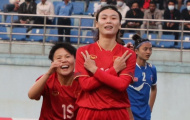Tuyển nữ Việt Nam thắng Nepal 7-1 ở vòng loại Olympic Paris 2024