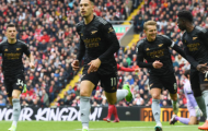 90 phút kịch tính, Arsenal hòa nghẹt thở trước Liverpool