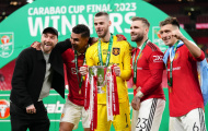 Cầu thủ M.U duy nhất chưa nhận được huy chương vô địch Carabao Cup