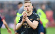 Lý do Arteta loại Zinchenko khỏi đội hình Arsenal đấu West Ham