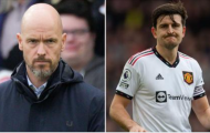 Ten Hag bộc phát ức chế bởi Harry Maguire