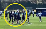Cầu thủ Inter xô xát trước tứ kết lượt về Champions League