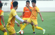 Cầu thủ U22 Việt Nam toát mồ hôi với buổi tập 'nhồi' thể lực