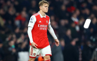 Odegaard tức giận với đồng đội