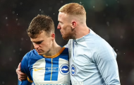 Phản ứng của sao Brighton khi sút hỏng quả phạt đền quyết định