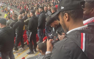 Hình ảnh hài hước xuất hiện ở trận Brighton - Man Utd