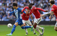 Wan-Bissaka làm lu mờ Mitoma