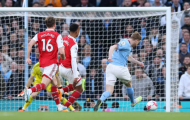 De Bruyne lập cú đúp, dập tắt tham vọng vô địch của Arsenal
