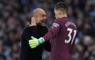 Ederson bị Pep Guardiola mắng dù đội nhà vừa ghi bàn