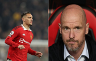 Tại sao Antony dự bị trước Aston Villa?