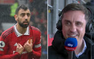 Bruno 'pressing đồng đội', Gary Neville lập tức chỉ trích