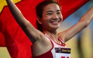 Nguyễn Thị Oanh vô đối ở SEA Games, ăn mừng HCV dưới mưa