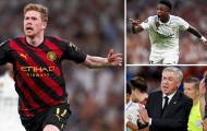5 điểm nhấn Real Madrid 1-1 Man City: 'Cú đấm' trời giáng; Hai số 9 tắt điện