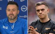 De Zerbi gửi thông điệp về Trossard trước trận Arsenal