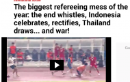 Truyền thông thế giới bất ngờ vì màn hỗn chiến ở chung kết SEA Games