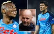 Rào cản lớn nhất của Man Utd trong vụ Osimhen, Min-Jae bị gỡ bỏ