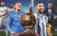 10 ƯCV Quả bóng vàng 2023: Haaland đứng sau một cái tên
