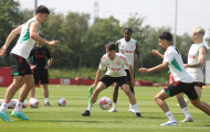 Buổi tập cuối của Man Utd trước khi Premier League hạ màn