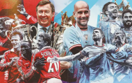 Đội hình kết hợp cực mạnh giữa Man Utd và Man City