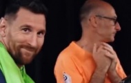 Phản ứng của Messi khi được Mbappe gọi là 'Chủ nhân 7 Quả bóng vàng'