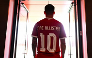 Những hình ảnh đầu tiên của Allister trong màu áo Liverpool