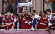 Biển người ăn mừng chức vô địch châu Âu sau 58 năm của West Ham