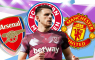 Arsenal rộng đường ký Declan Rice