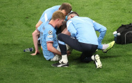 De Bruyne khẳng định rõ tình hình chấn thương