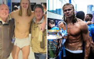Cơ bắp của Haaland sau một mùa đá cho Man City