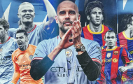 Đội hình kết hợp Barcelona và Man City của Pep: Siêu sao hội tụ