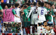 Hỗn loạn nổ ra, trận Mỹ - Mexico chứng kiến 4 tấm thẻ đỏ