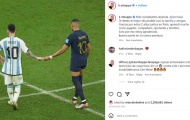 Mbappe gọi Messi là huyền thoại