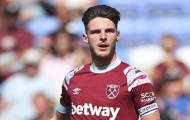Declan Rice ở đâu khi đặt cạnh Rodri?