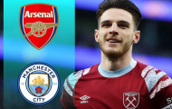 Man City từ bỏ Declan Rice, West Ham 1 mũi tên trúng 2 đích