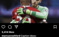 Rashford bị chê giả tạo khi đăng bài chia tay De Gea