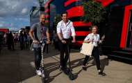 Pep Guardiola và dàn sao xuất hiện tại cuộc đua F1
