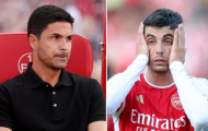 Mikel Arteta đau đầu vì Kai Havertz