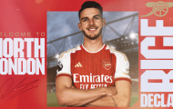 Hình ảnh 'chất lừ' của Declan Rice ngày ra mắt Arsenal